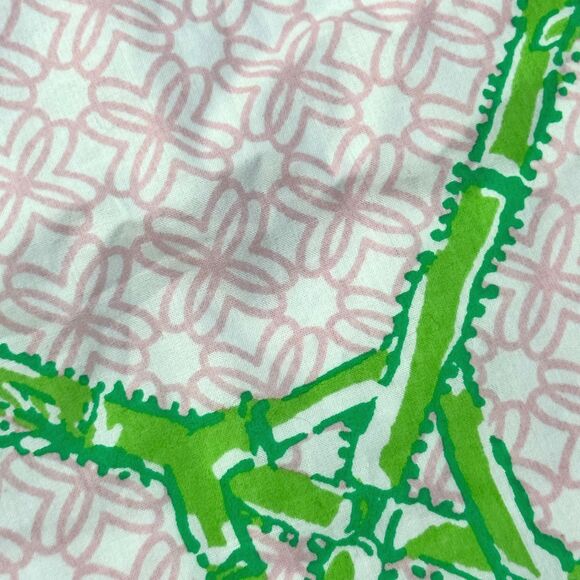 Lilly Pulitzer Reversible Bamboo Butterfly Euro Pillow Cover Pink Tropical NEW - Picture 4 of 11